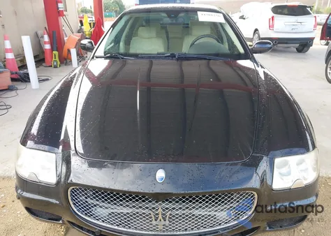 2005 Maserati Quattroporte from USA, damaged, VIN ZAMCE39AX50015796